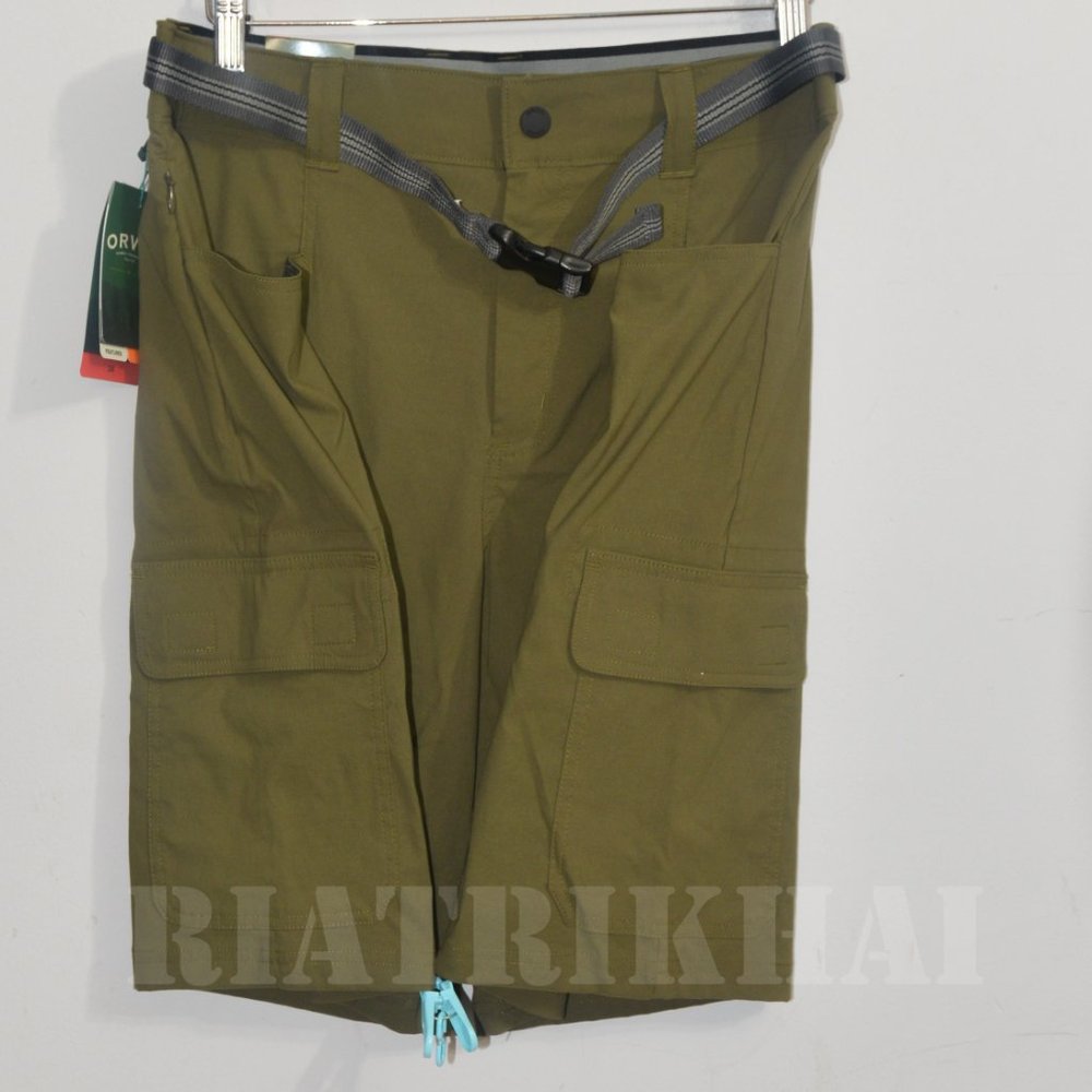 Men's Cargo Shorts Orvis  IN gREEN - Picture 3 of 13